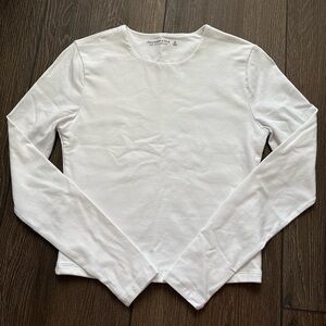 NWOT Abercrombie double layered long sleeve top!